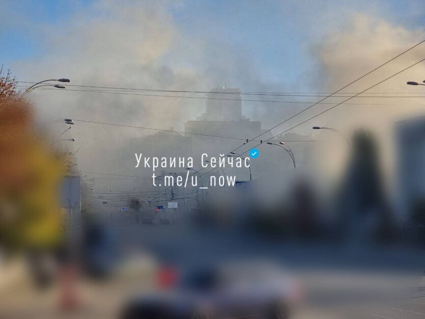 Атака на Киев дронами-камикадзе