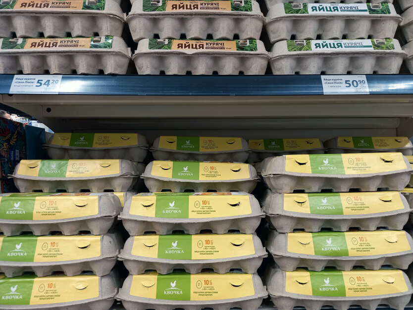 Цены на куриные яйца в Украине / Фото: Мария Бабенко