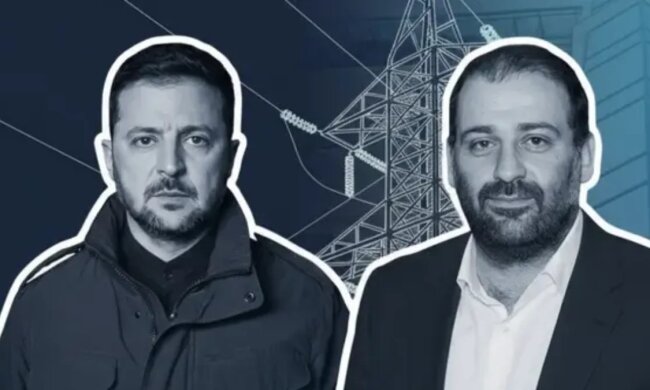 Владимир Зеленский и Тимур Миндич