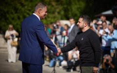 Владимир Зеленский и Клаус Йоханнис