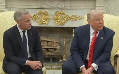 Марк Карни и Дональд Трамп