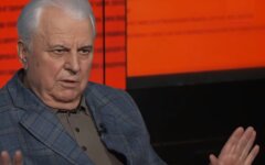 Первый президент Украины Леонид Кравчук