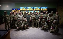 Зеленський під Бахмутом