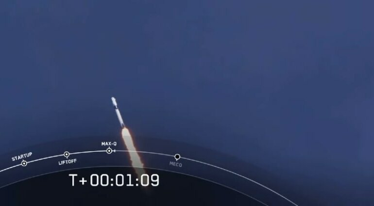 Запуск Crew Dragon