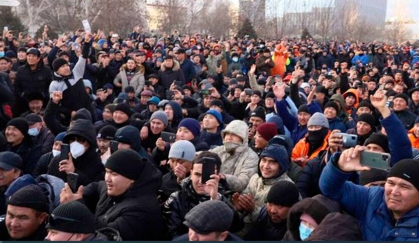 Протесты в Казахстане из-за цен на газ