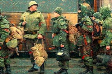 Мобизированные в РФ солдаты