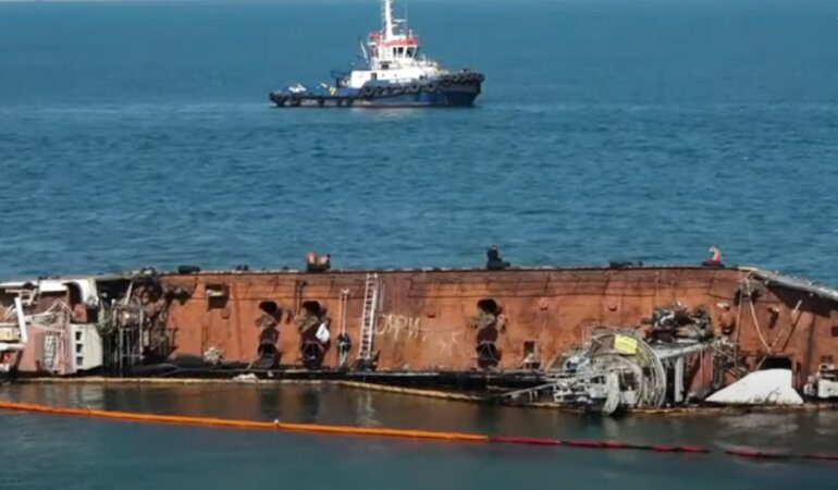 Танкер Delfi, Одесса