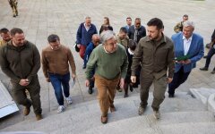 Владимир Зеленский и Антонио Гуттереш в Киеве