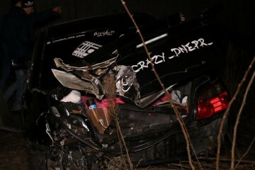 В Днепре водитель сбил курьера Glovo: фото