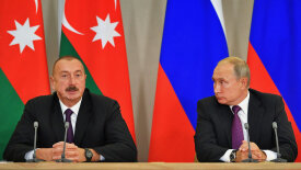 Ільхам Алієв та Путін