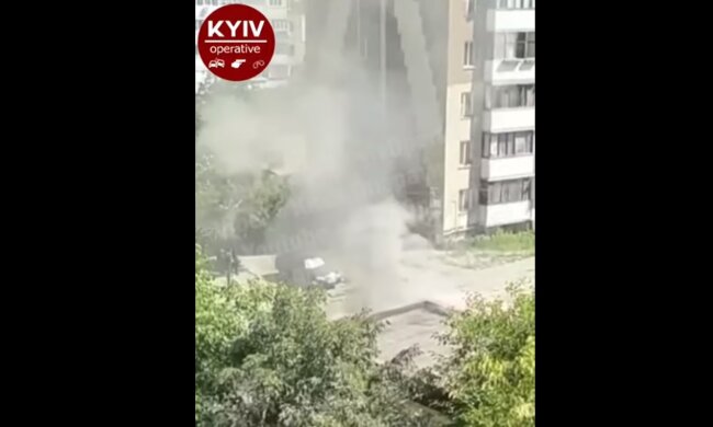 Поджог магазина, Киев, ревность
