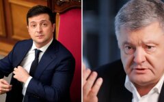 Владимир Зеленский, Петр Порошенко, рейтинг зеленского, рейтинг политиков
