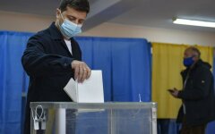 Владимир Зеленский,Местные выборы в Украине,Зеленский проголосовал