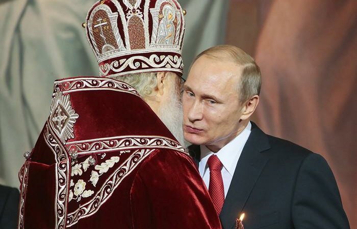 Владимир Путин и патриарх Кирилл