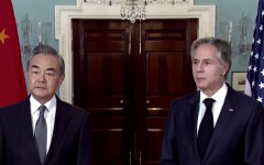 Ван И и Энтони Блинкен