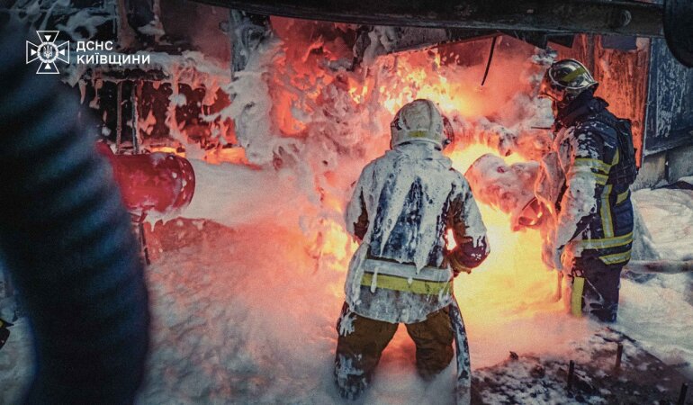 Удар по Киеву