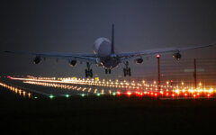 взлетная полоса самолет