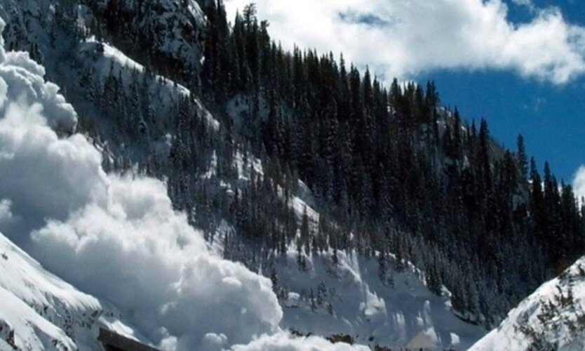 ГСЧС предупредила о снежных лавинах на Закарпатье