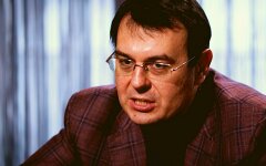 Нардеп Вадим Гетманцев дает интервью