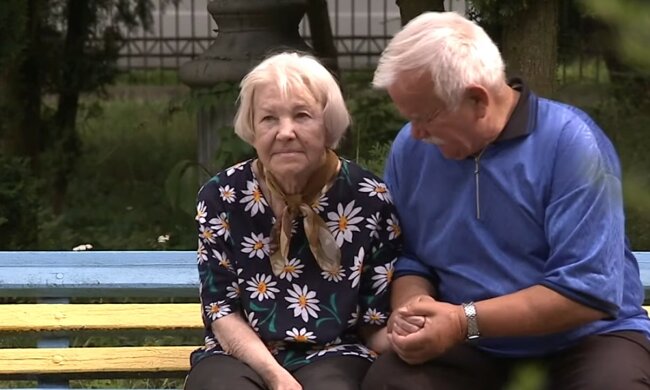 Пенсионеры в Украине, скриншот