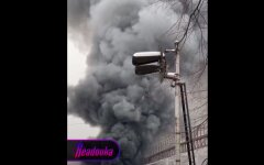 Пожар в Москве