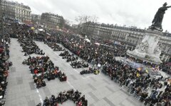 протест в Париже