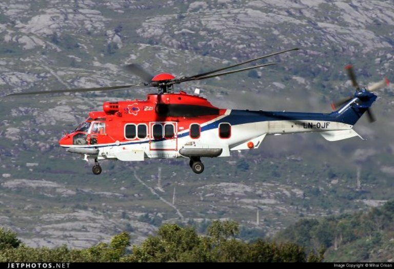 крушение вертолета_Норвегия