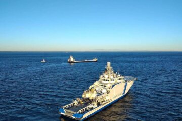 Фінський спецназ затримав ФІТБУРГ трьома гелікоптерами / Автор: Soome Piirivalveamet