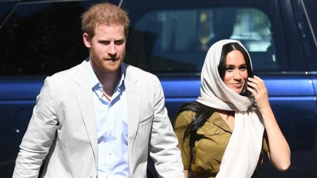Prince Harry and Meghan in South Africa