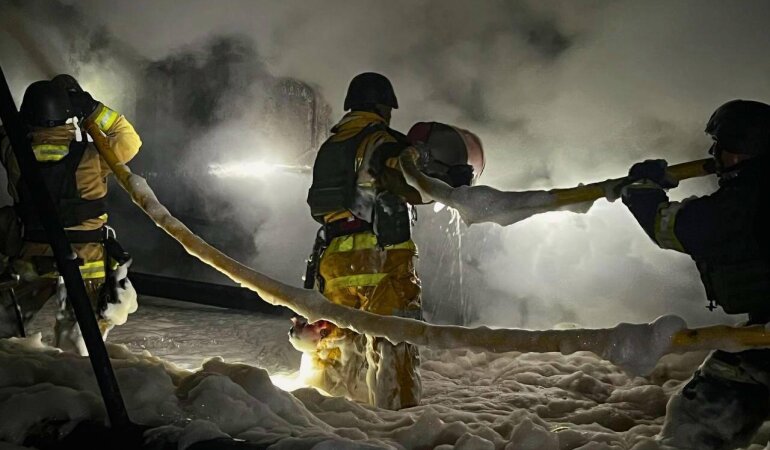 Удар по Киеву