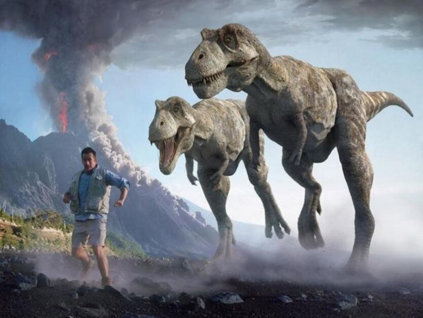 человек и динозавры
