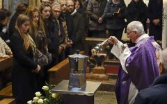 похороны Ренато Биалетти