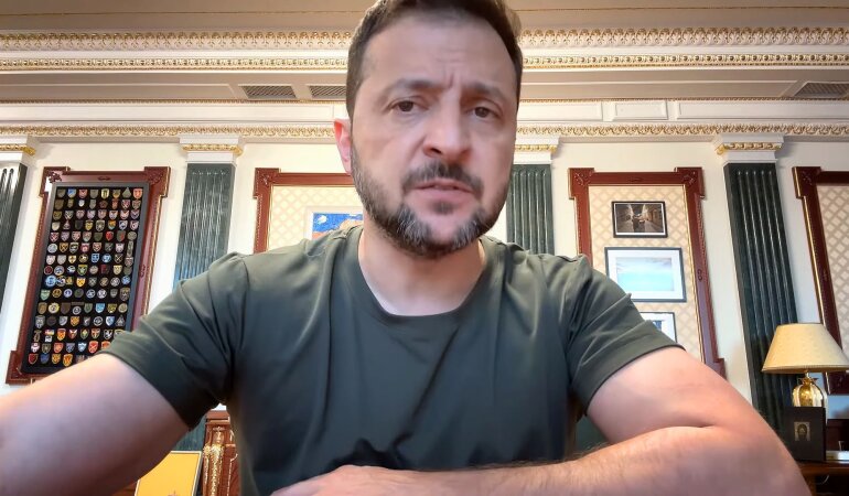 Далекобійна зброя, обстріл Харкова та офлайн-навчання: ключові тези звернення Зеленського