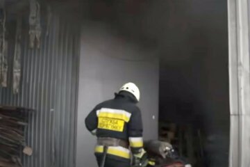 На Западной Украине сгорел военный склад