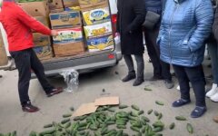 Акция протеста фермеров в Херсоне