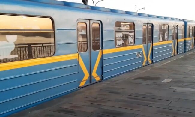 Станция метро, метро в Киеве, открытие метро