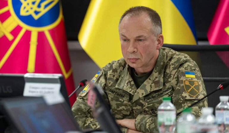 Головнокомандувач ЗСУ Олександр Сирський