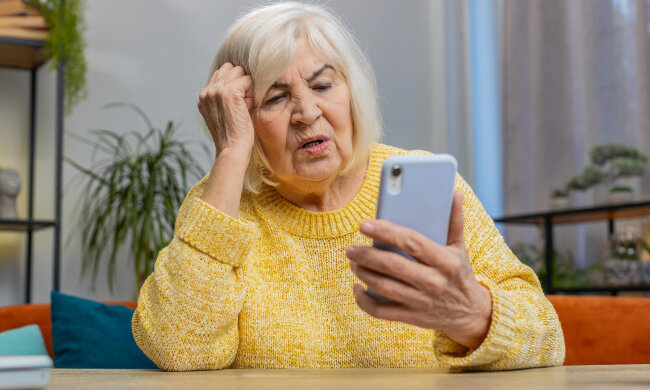 Пенсионеры в Украине