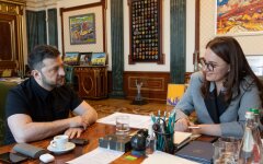 Владимир Зеленский и Юлия Свириденко