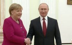 Ангела Меркель и Владимир Путин