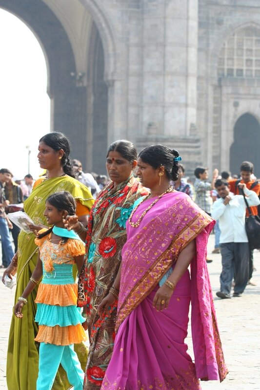 семья, Бомбей, Индия