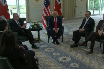 Дональд Трамп та Кір Стармер