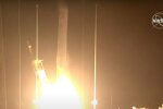 Запуск ракета "Антарес"