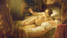 Картина Рембрандта "Даная"