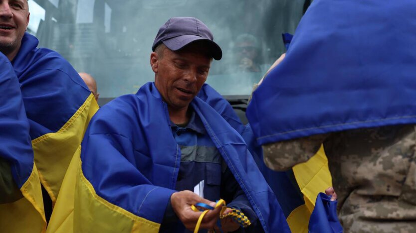 Обмін полоненими / Фото: Телеграм Володимира Зеленського