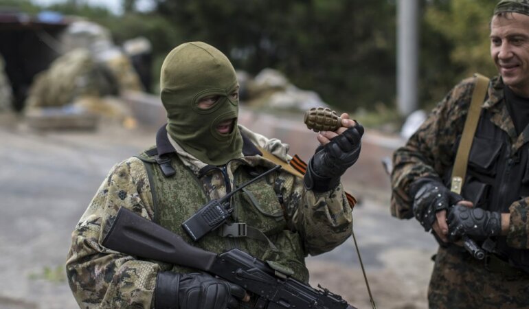 Боевики на Донбассе, боевики днр, боевики лнр