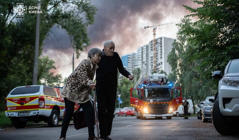 Масована атака РФ по Києву 4 липня