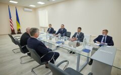 Встреча Владимира Зеленского и Стивена Бигана