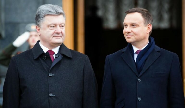 Петр Порошенко Анжей Дуда