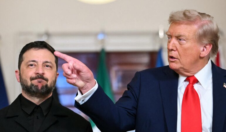 Володимир Зеленський та Дональд Трамп
